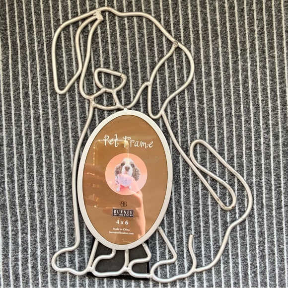 Pet Picture Frame / Dog Picture Frame / Metal Dog Picture / Frame / Puppy Lovers - Picture 4 of 16